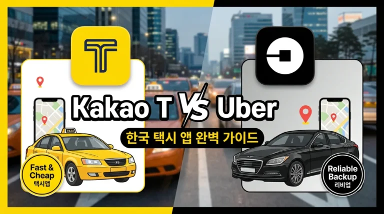 Kakao T vs Uber: choosing a taxi app in Korea